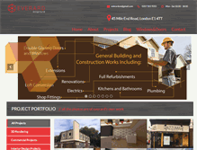 Tablet Screenshot of everardgroup.com